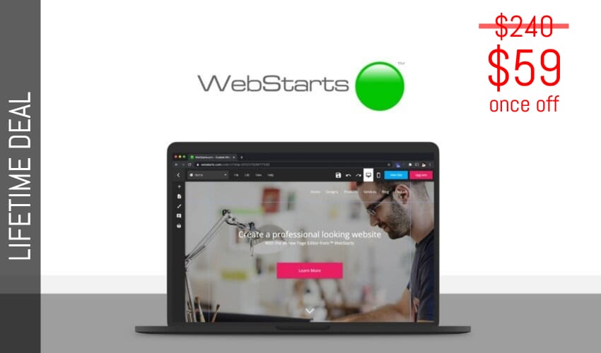 WebStarts Lifetime Deal for $59