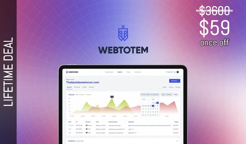 WebTotem Lifetime Deal for $59