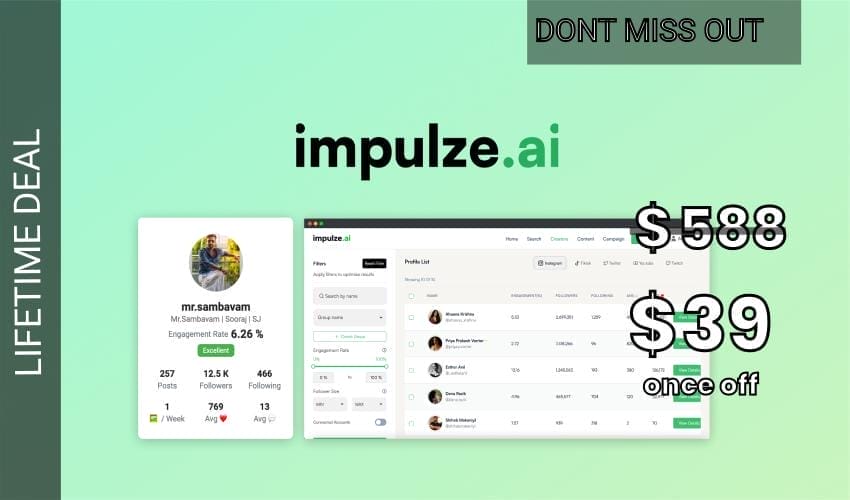 impulze.ai Lifetime Deal for $39