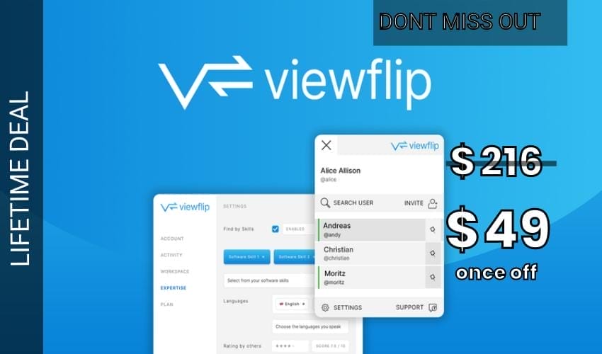 viewflip - Plus Exclusive Lifetime Deal for $49
