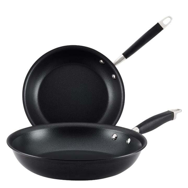 OJAM Cookware Brands - Anolon Advanced Onyx 24cm/32cm Twin Skillet Pack