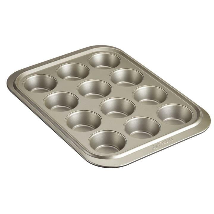 OJAM Cookware Brands - Anolon Ceramic Reinforced 12 Cup Muffin Pan
