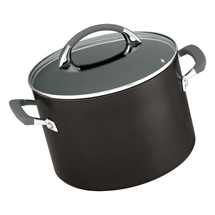 OJAM Cookware Brands - Anolon Endurance+ 24cm/7.6L Stockpot Bonus Pasta Insert