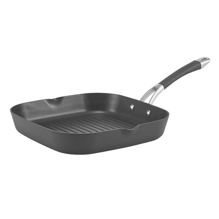 OJAM Cookware Brands - Anolon Endurance+ 28cm Grill Pan with Spouts