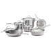 OJAM Cookware Brands - Anolon Nouvelle Copper 11 Piece Cookware Set
