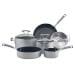 OJAM Cookware Brands - Circulon Contempo Silver 6 Piece Cookware Set