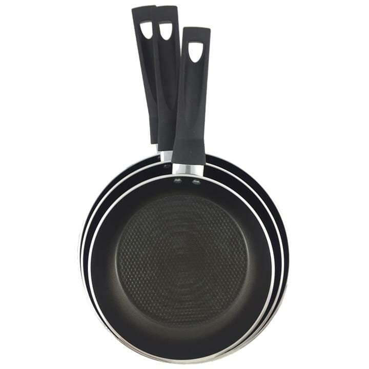 OJAM Cookware Brands - Prestige Cool Britannia Triple Skillet Pack