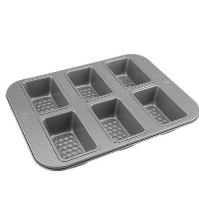 OJAM Cookware Brands - RACO Aerolift 6 Cup Mini Loaf Pan