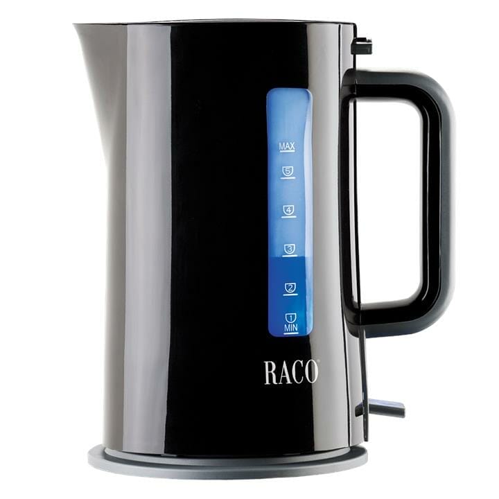 OJAM Cookware Brands - RACO Eco 1.7L Plastic Electrics Kettle Black