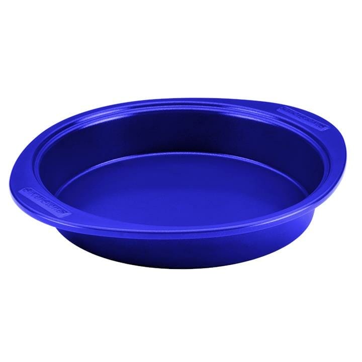 OJAM Cookware Brands - Silverstone  Bakeware Round Cake Pan Blue