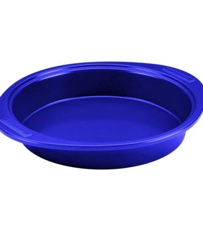 OJAM Cookware Brands - Silverstone Bakeware Round Cake Pan Blue