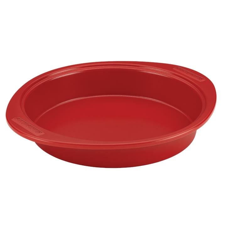 OJAM Cookware Brands - Silverstone  Bakeware Round Cake Pan Red