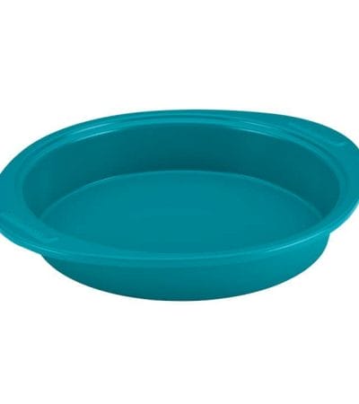 OJAM Cookware Brands - Silverstone Bakeware Round Cake Pan Teal