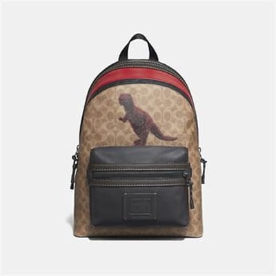 Fashion 4 - ACADEMY BACKPACK IN SIGNATURE CANVAS WITH REXY BY SUI JIANGUO