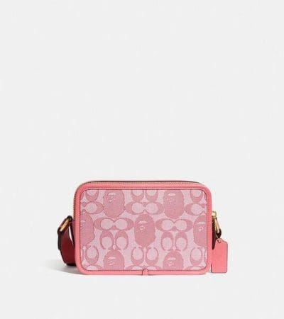 Fashion 4 - BAPE x Coach Box Crossbody In Signature Jacquard