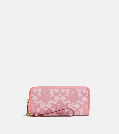 Fashion 4 - BAPE x Coach Phone Wallet In Signature Jacquard