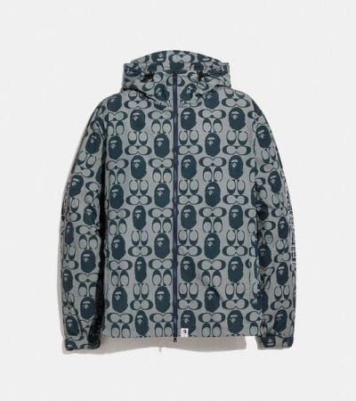 Fashion 4 - BAPE x Coach Signature Chambray Windbreaker