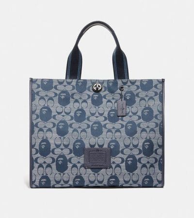 Fashion 4 - BAPE x Coach Tote 40 In Signature Chambray