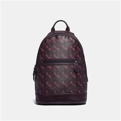 Fashion 4 - BARROW BACKPACK WITH HORSE AND CARRIAGE PRINT
