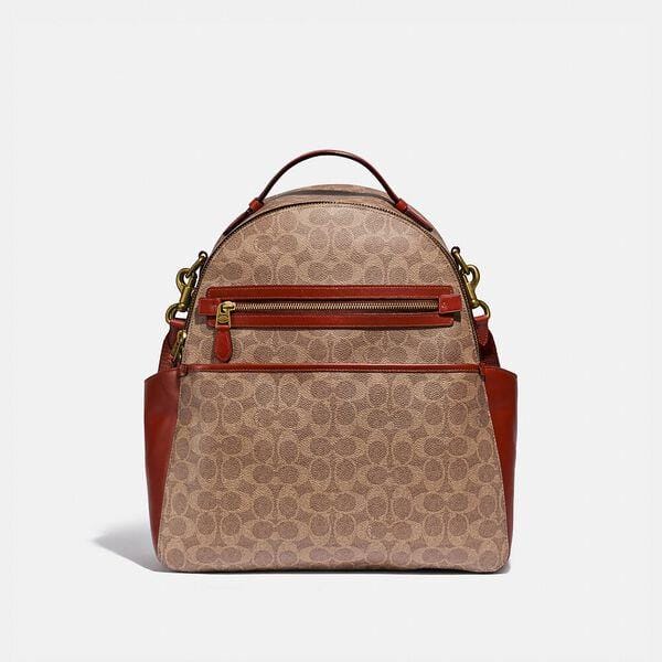 Fashion 4 - Baby Backpack In Signature Canvas