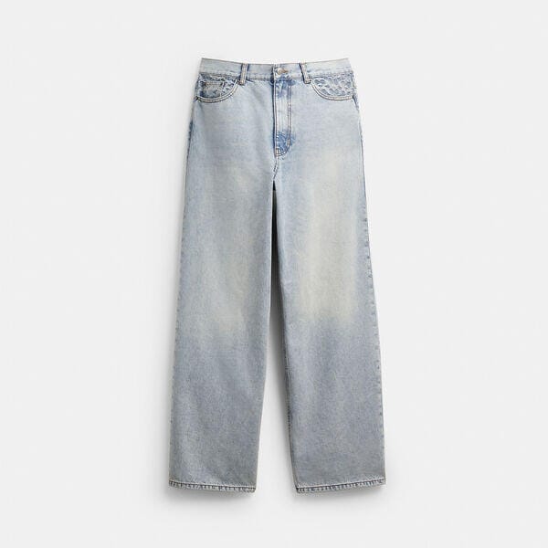 Fashion 4 - Baggy Denim Jeans In Organic Cotton