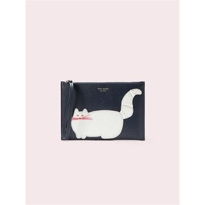 Fashion 4 - Beaded Cat Small Wristlet