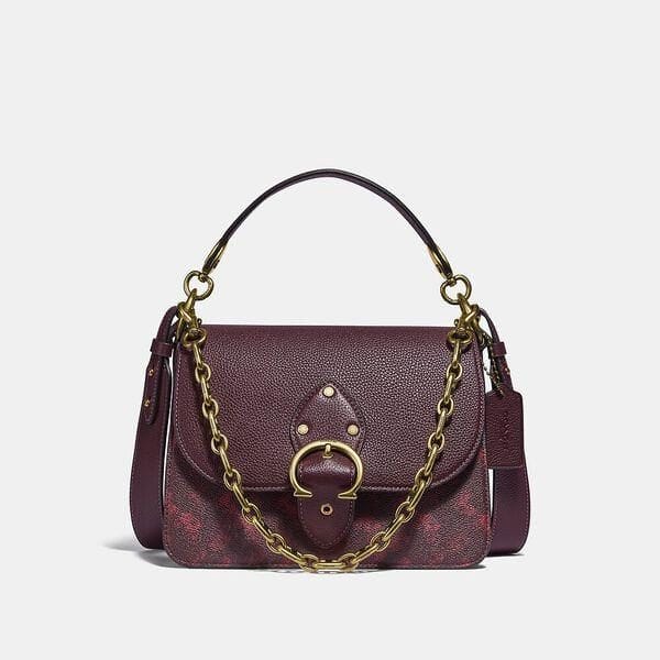 Fashion 4 - Beat Shoulder Bag With Horse And Carriage Print