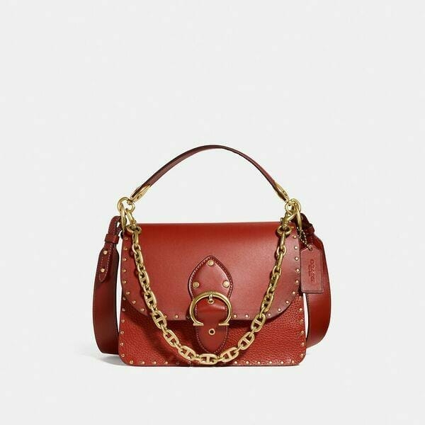 Fashion 4 - Beat Shoulder Bag With Rivets
