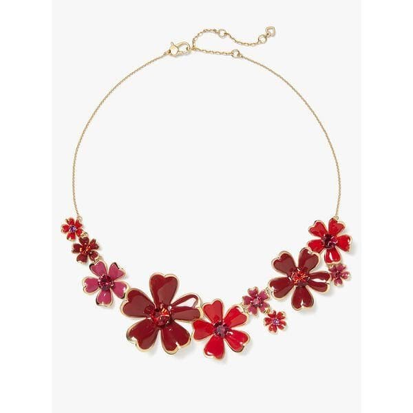 Fashion 4 - Blushing Blooms Statement Necklace