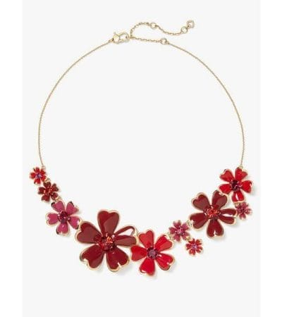 Fashion 4 - Blushing Blooms Statement Necklace