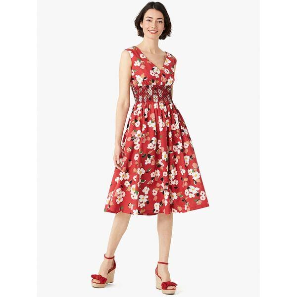 Fashion 4 - Botanical Garden Poplin Dress