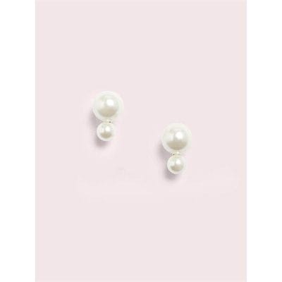 Fashion 4 - Bright Ideas Double Pearl Studs