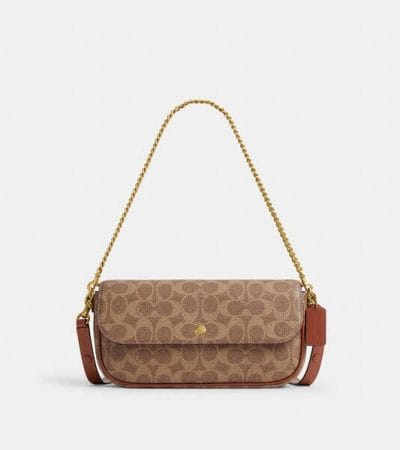 Fashion 4 - Brook Flap Chain Bag In Signature Canvas