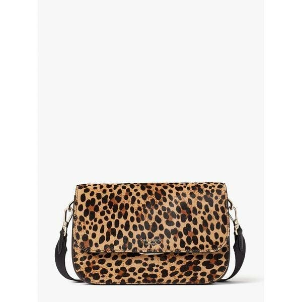 Fashion 4 - Buddie Leopard Haircalf Medium Shoulder Bag