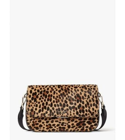 Fashion 4 - Buddie Leopard Haircalf Medium Shoulder Bag