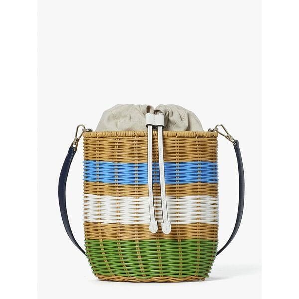 Fashion 4 - Buoy Wicker Medium Bucket Bag
