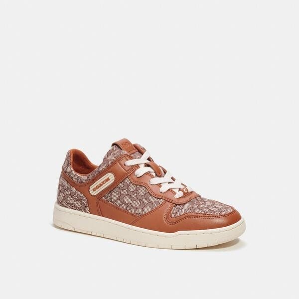 Fashion 4 - C201 Low Top Sneaker In Micro Signature Jacquard