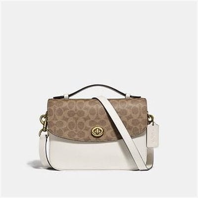 Fashion 4 - CASSIE CROSSBODY WITH SIGNATURE CANVAS BLOCKING