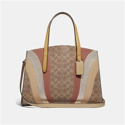 Fashion 4 - CHARLIE CARRYALL IN SIGNATURE CANVAS WITH WAVE PATCHWORK