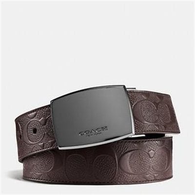 Fashion 4 - CLASSIC PLAQUE CUT-TO-SIZE REVERSIBLE SIGNATURE CROSSGRAIN BELT