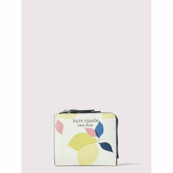 Fashion 4 - Cameron Lemon Zest Small L-zip Bifold Wallet