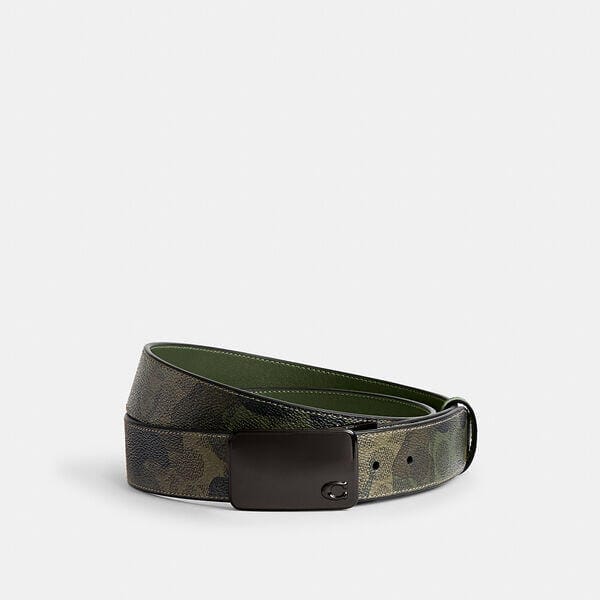 Fashion 4 - Camo Signature Plaque Belt