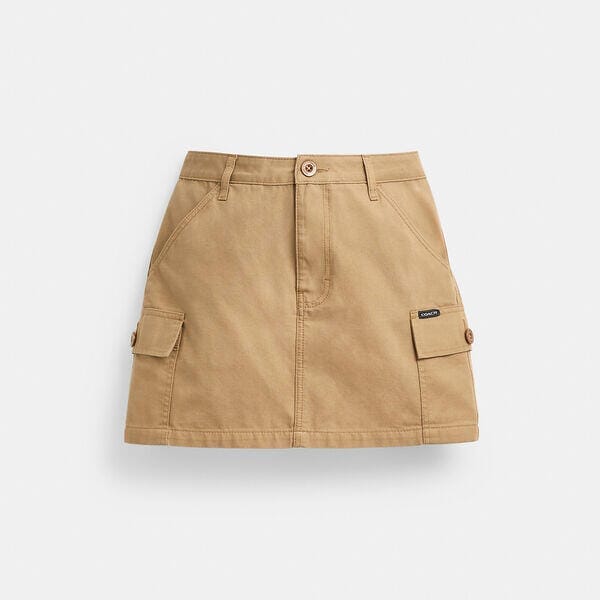 Fashion 4 - Cargo Skirt In Organic Cotton