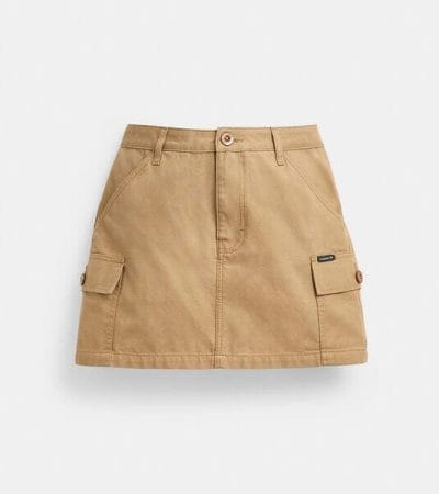 Fashion 4 - Cargo Skirt In Organic Cotton