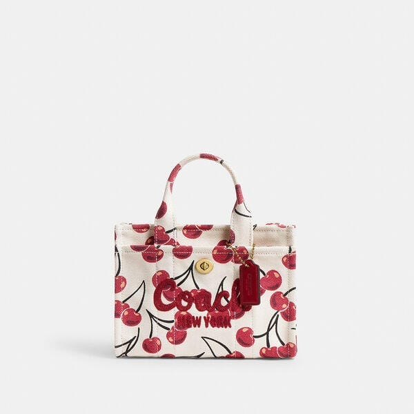 Fashion 4 - Cargo Tote Bag 20 With Cherry Print