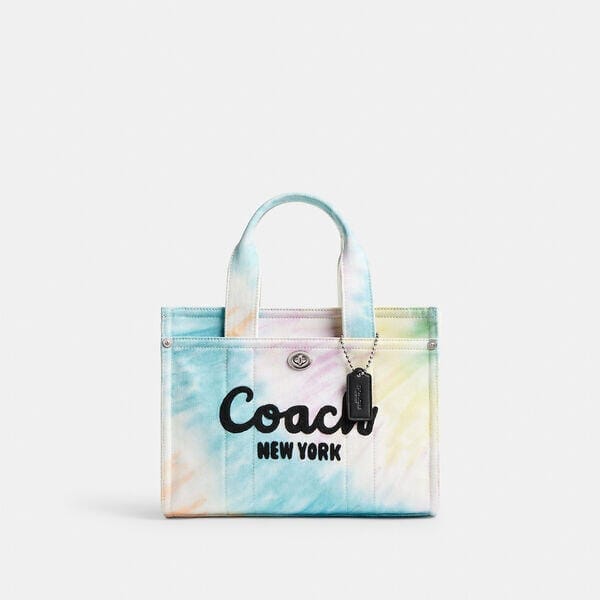 Fashion 4 - Cargo Tote Bag 26 With Rainbow Tie-Dye Print