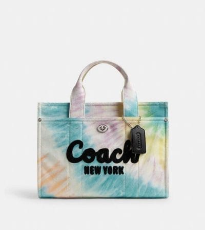 Fashion 4 - Cargo Tote Bag With Rainbow Tie-Dye