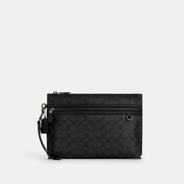 Fashion 4 - Carry All Pouch In Signature Canvas Fashion 4 - Carry All Pouch In Signature Canvas