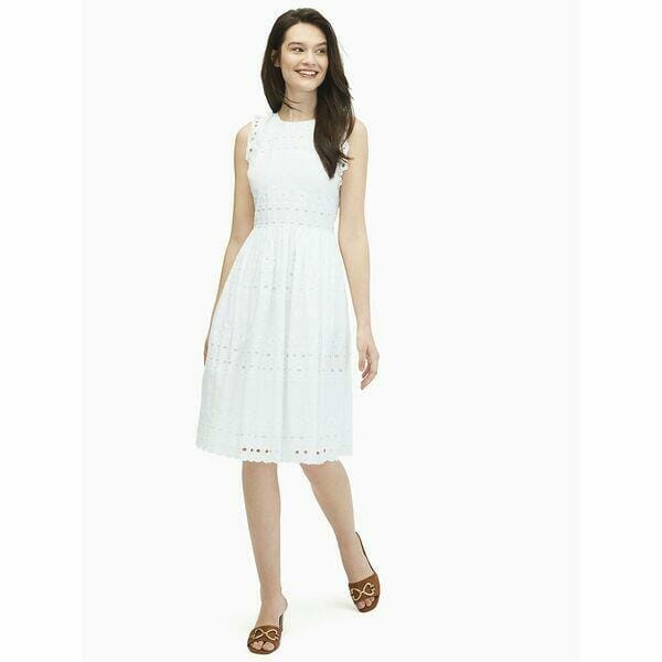 Fashion 4 - Casual Spade Eyelet Dress