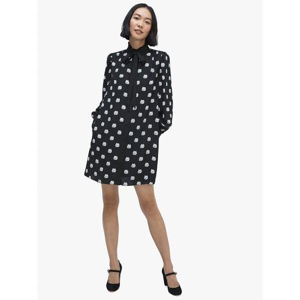 Fashion 4 - Cat Dot Shirtdress